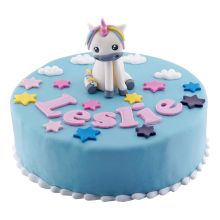 Children's birthday cake Hello Kitty pink
