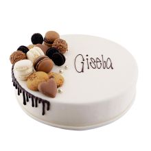 Color Cake Round Cookie
