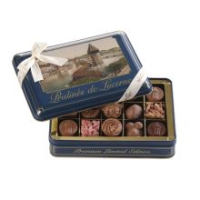Dose Luzern Pralinés mit Logo