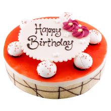Erdbeer-Joghurttorte 10 Pers. mit Text