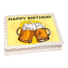 Photo cake Beer 