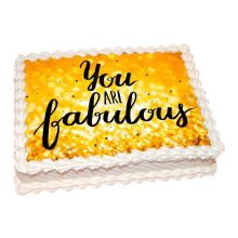 Photo cake Fabulous