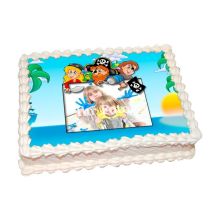 Photo cake pirate party