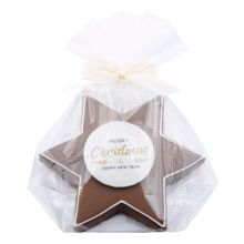 Lebkuchen Stern 12x12cm mit Masche