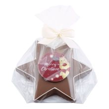 Lebkuchen Stern 12x12cm mit Masche