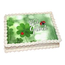 Photo Cake Lucky Bug