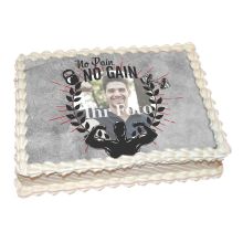 Photo cake Gym
