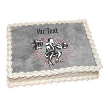 Photo cake Gym