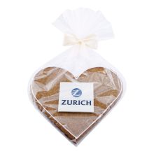 Lebkuchen Herz 12 x 12 cm