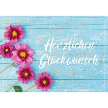 Geschenkkarte Rose