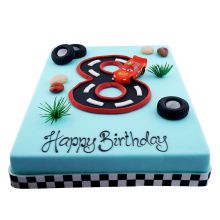 Color Cake Square Mc Queen
