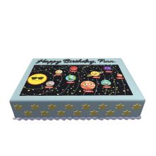 Color Cake Square Planetary Solar System