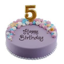Color Cake Round Starfish