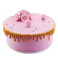 Color Cake Round Timeless Pink