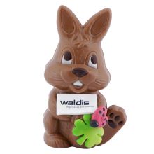 Osterhase Blumen mit Logo