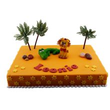 Children's birthday cake Tiger Party