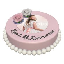 Shipping Cake Your Photo Rose Petals
