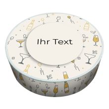 Shipping Cake Your Text Treasure Island