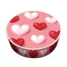 Shipping Cake Little Hearts