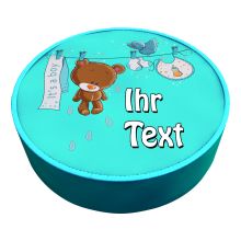 Shipping Cake Your Text Childbirth Boy