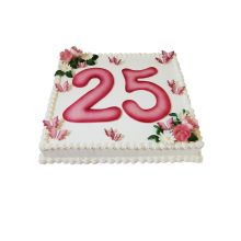 Number Cake Butterfly
