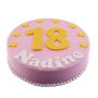 Color-Torte rund Glitter thumbnail