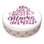 The Best Mum Colour Cake Round thumbnail