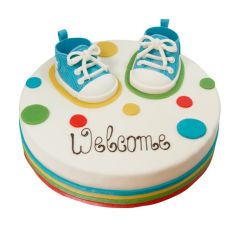 Welcome Color-Torte rund