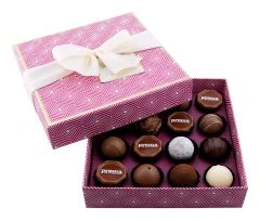 16er Serie Praline mit Logo
