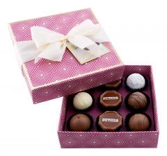 9er Serie Praline mit Logo