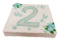Number Cake Butterfly