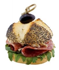 Potato Roll with Dry-Cured Ham
