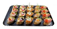 Bruschettas Edelstahl