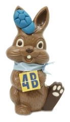 Osterhase Bunny mit Logo