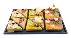 Canapés Diagonal Silver Cardboard