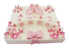 Tauftorte Babyqueen Foto
