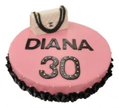 Chic Color-Torte rund 