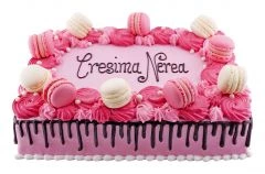 Torte Birthday blaue Rosen