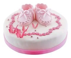 Color-Torte rund Shoes