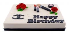 Color-Torte eckig Diva Geburtstag