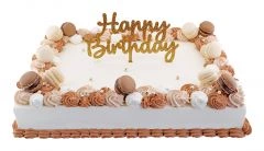 Torte Birthday blaue Rosen