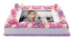 Torte Birthday blaue Rosen