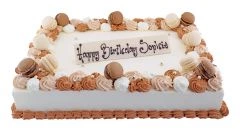 Torte Birthday blaue Rosen