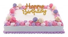 Torte Birthday blaue Rosen