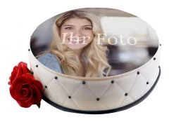 Color-Torte rund Lady