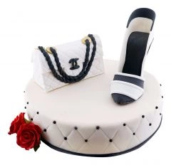 Koffer Color-Torte rund
