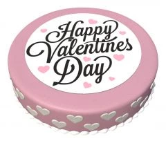 Shipping Cake Happy Valentine's Day