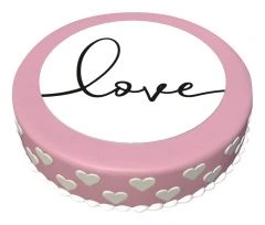 Shipping Cake Happy Valentine's Day