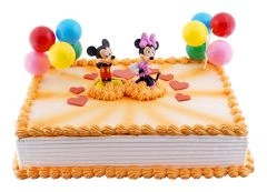 Kindergeburtstagstorte Mickey + Minnie
