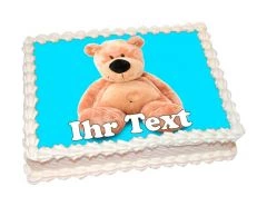 Photo Cake Teddy Bear